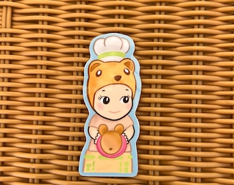 Kewpie Baby Baker Sticker | Home Sweet Home Sticker | Cute baby sticker | Kitchen Baby Sticker