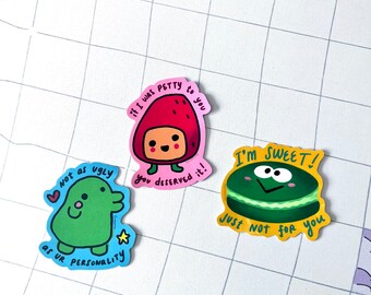 Tamagotchi Stickers / Sanrio Stickers / Kutchipatchi / Itchigotchi / Keroppi
