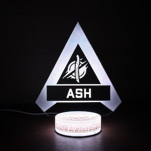 Ash Personalized Gamertag Apex Legends Inspired Ash Ultimate Custom Gamertag Character Ultimate Ability