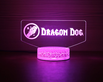 WOW Custom Gamer Tag World Of Warcraft Light  Mage Led Lamp Gamertag Gamer Gift For Streamers And Gamers