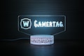 Custom Gamertag World Of Warcraft Inspired WOW Custom Led Lamp Led Gamertag Gamer Gift For Streamers And Gamers product logo