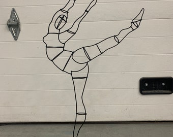 Ballet Dancer Sculpture| Art| Welded Sculpture| Home or Work Decor| Ballet Dancer