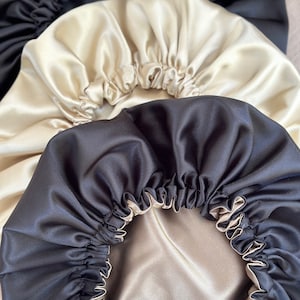 Satin Bonnet Schlafhaube Bild 5