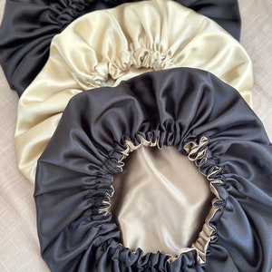 Satin Bonnet Schlafhaube Bild 3