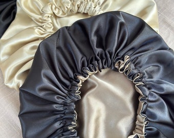 Satin Bonnet Schlafhaube