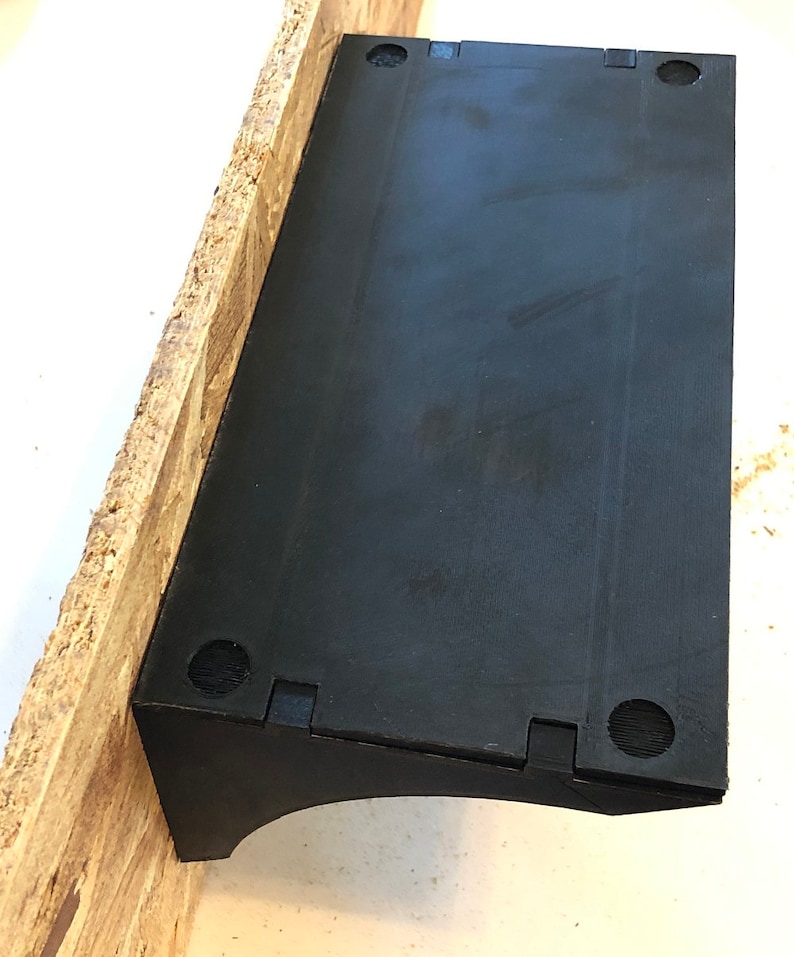 3D Printed Neptune Trident Wall Mount Shelf image 4