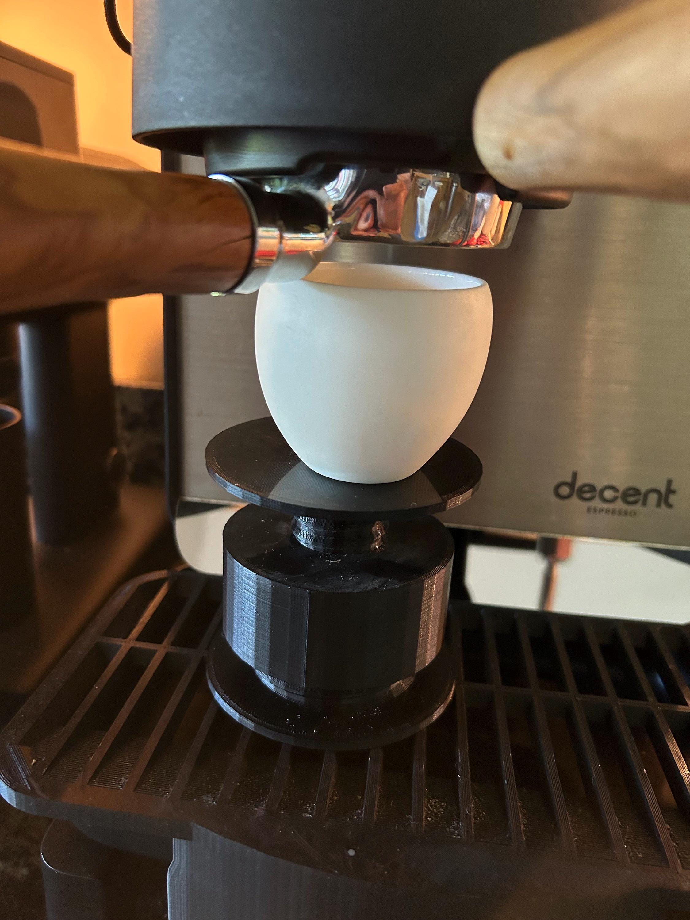3D Printed Double Thread Adjustable Height Espresso Cup Platform - Etsy