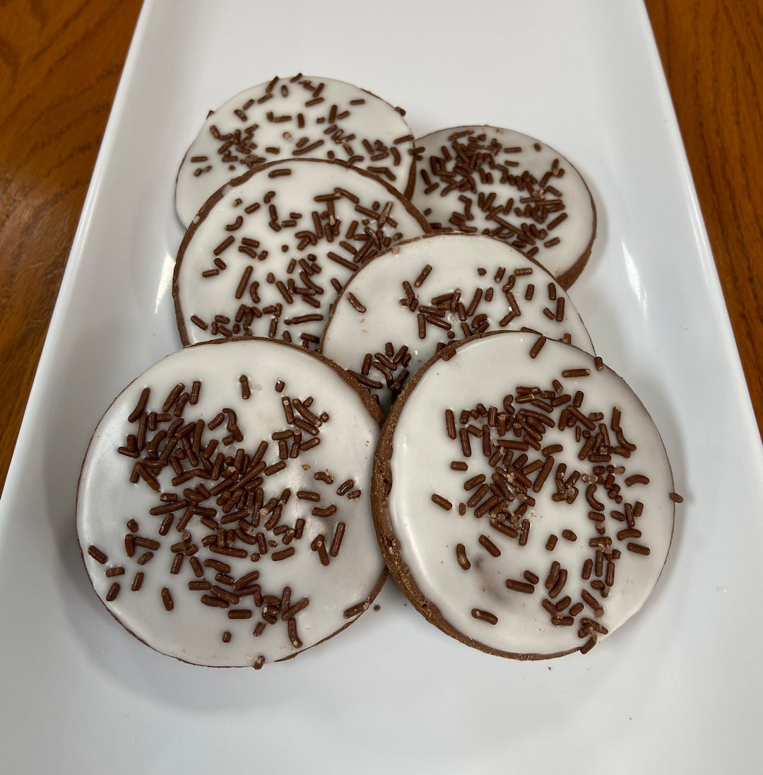 Chocolate Vegan Sugar Cookies - Etsy UK