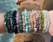 Crystal Chip Bracelets