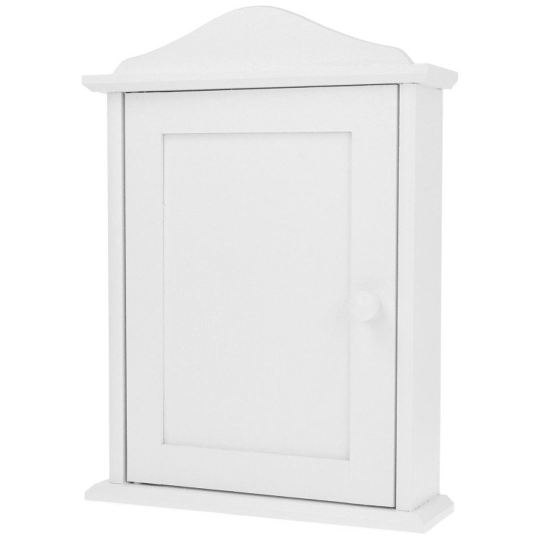 Wooden Key Box, White Key Box, White Box, Ecological Box, Wooden Case