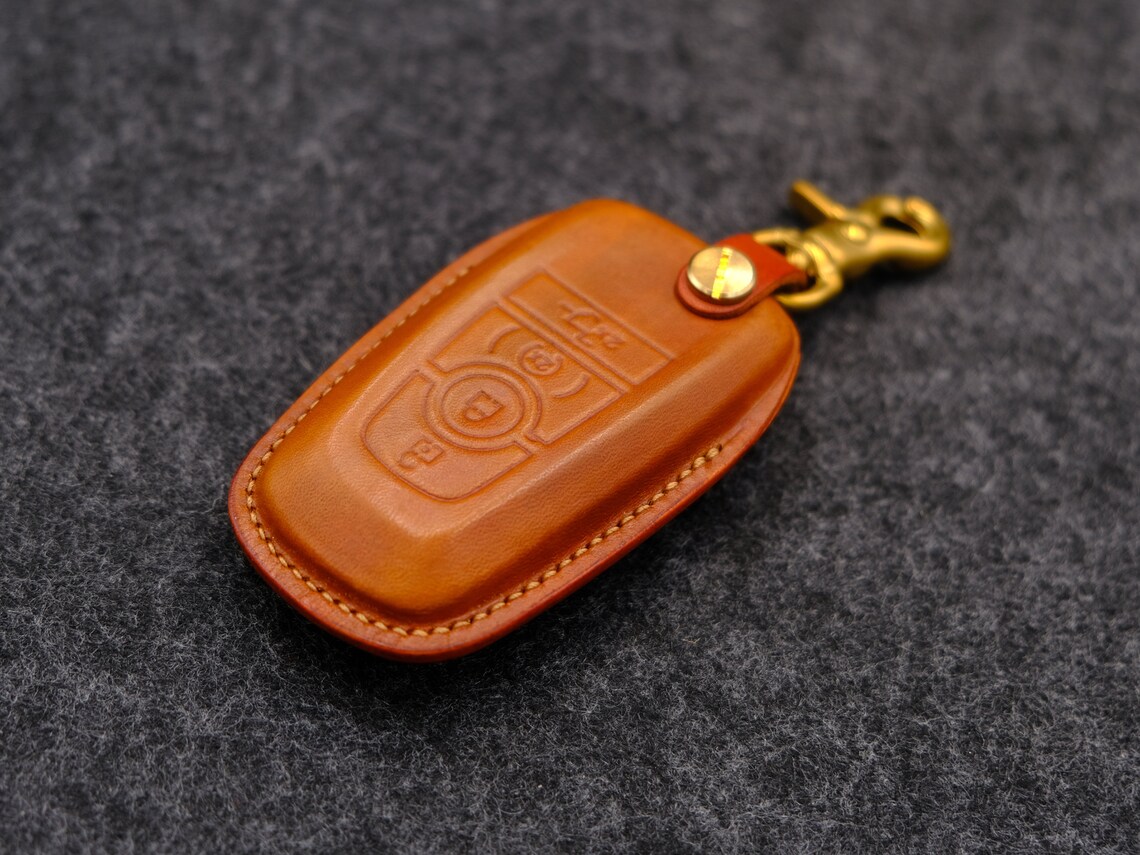 Ford Key Fob Cover 4 Buttons Ford Key Case Ford Keychains Etsy