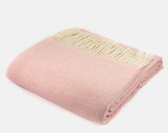 Rose de Damas Cerise 高級ブランケット チェック柄 スロー 100