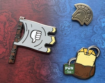 PvP WoW Fanart Hard Emaille Pins