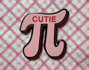 Süßer Pi Hard Enamel Pin