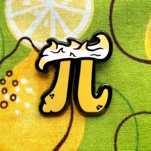 Lemon Meringue Pi Hard Enamel Pin
