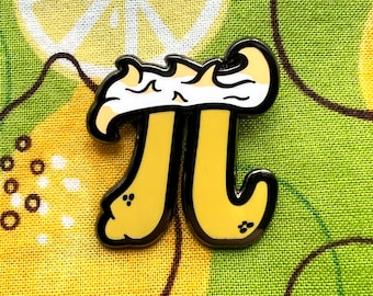 Zitrone Meringue Pi Hard Enamel Pin