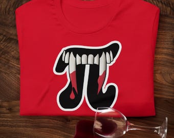 Vam-Pi-re T-Shirt | Vampir Mathe Wortspiel