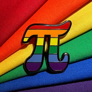 Regenbogen Pi Pin