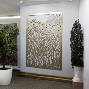 custom wall decoration, Wall Panel, Custom size Panels, large wall hanging, wood lattice, 3d wall decor