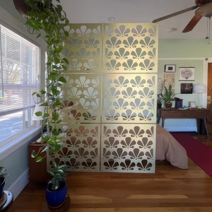 Wall Hanging Room Screen Divider, Privacy Screen, Partition, wainscot panel, Room Dividers