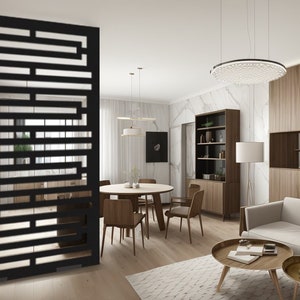 Custom Room Divider Panels, Choose Your Material and Color,  Aluminum, Wood, Plywood, HDPE, Personalized Design Options