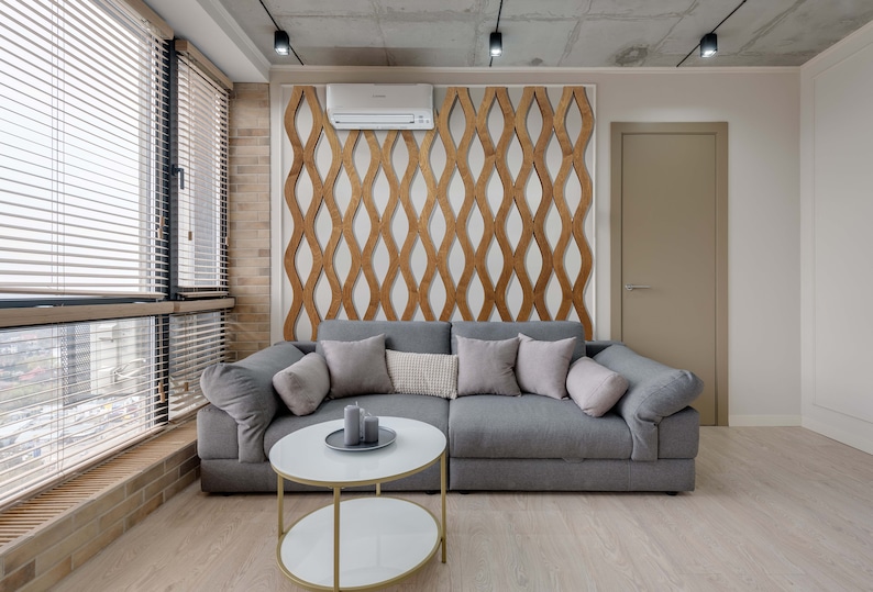 wood slats, curvy panel, wood slat headboard, slat wall, vertical wood slat wall, wood wall panel, home décor diy, 3d wood slat, 3d wooden wall, wood slat accent wall, 3d wall panels, wood acoustic panel, office décor, wall slat panel, wavy panel