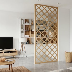 Custom Room Divider Panels | Modern Decorative Partition Wall | Open Space Privacy Screen Panels, Custom Design Decorative Wall Panel,