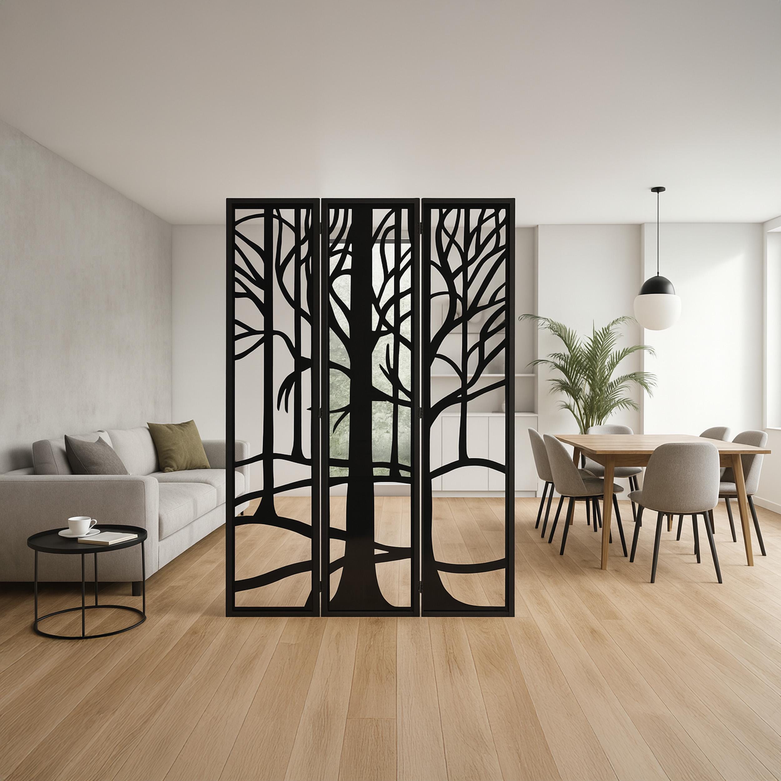 Custom Folding Room Divider Panels, Choose Your Material and Color ...