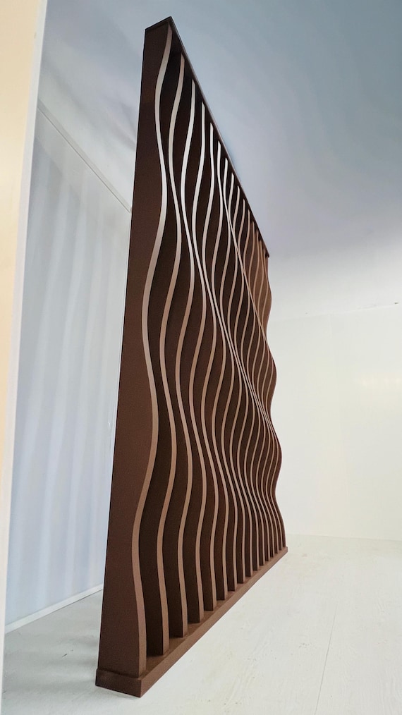 波状スリットデザイン間仕切り 波状スリットデザイン間仕切り