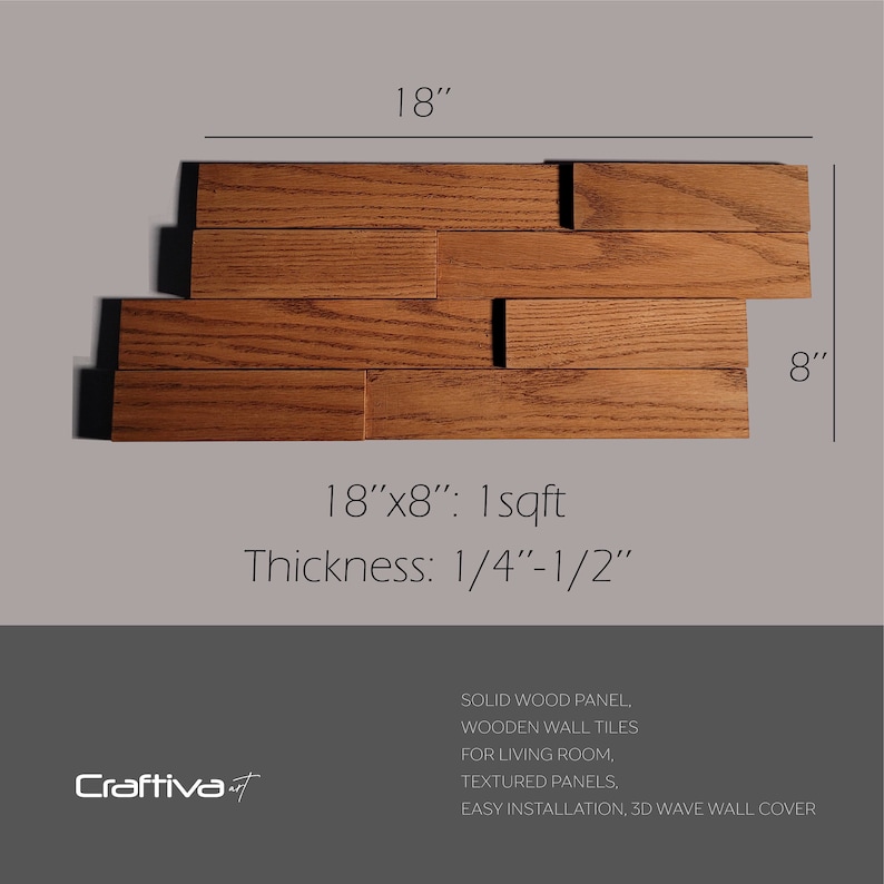 Acoustic Wooden Wall Tiles in various colors, showcasing the 3D brick layout design made from solid wood, perfect for enhancing sound quality in any space.