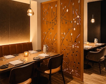 Custom Room Divider Panel, Privacy Screen for Home, Office or Restaurant