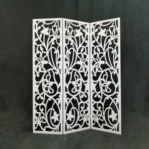 Paneles divisorios plegables personalizados. Elija su material y color: aluminio, madera, contrachapado, PVC. Opciones de diseño personalizadas.