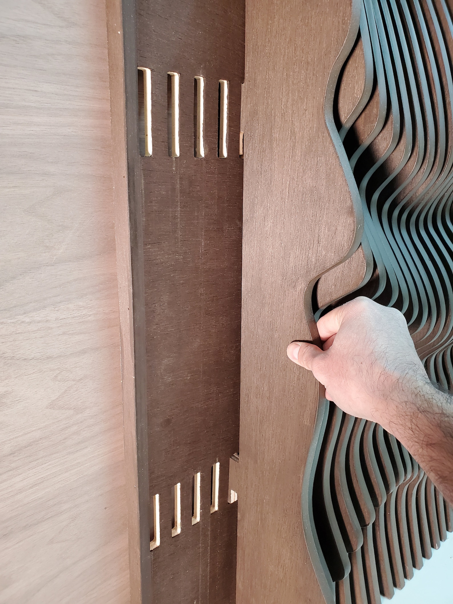 Parametric Wall Art Abstract WOOD Wall Art PVC Wall ART - Etsy