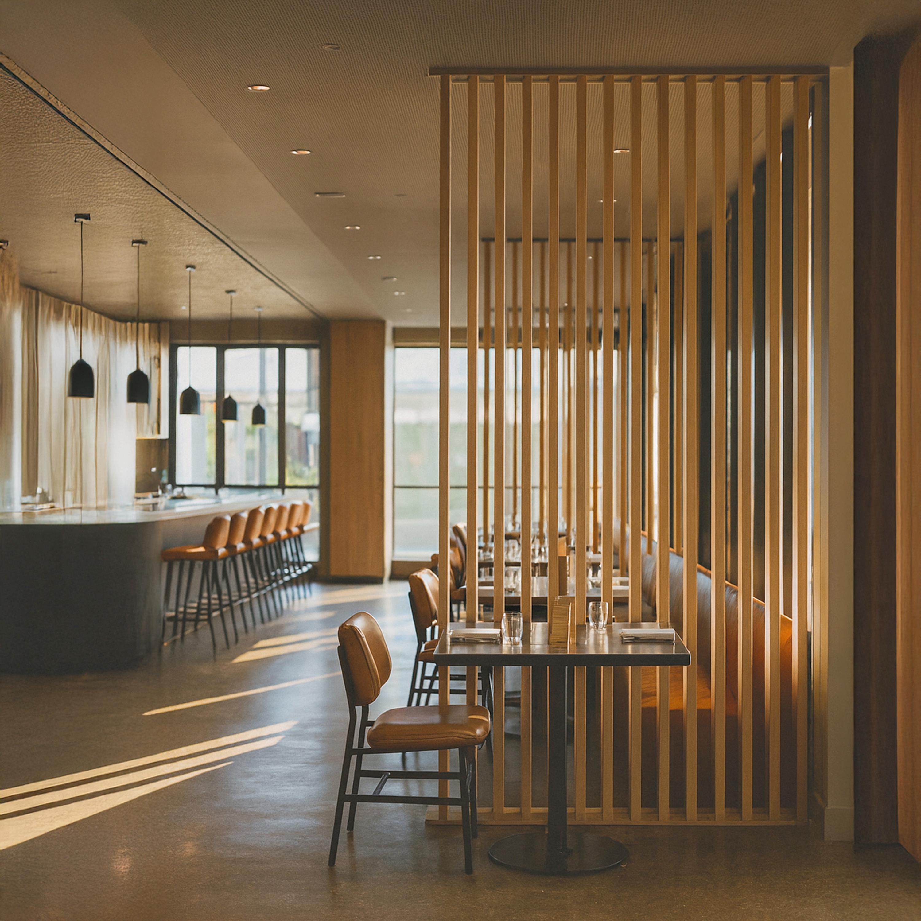 カスタムメイドの回転式木製スラットパーティション仕切り - Etsy 日本