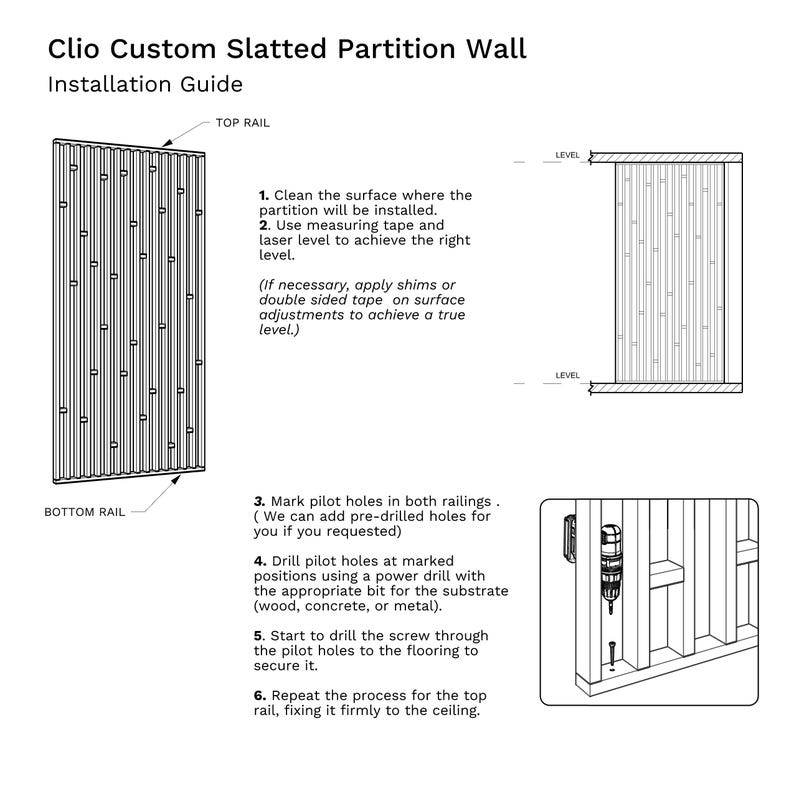 Solid Red Oak Wood Slat Room Divider | Modern Open Space Partition | Decorative Accent Wall Panel | Minimalist Custom Size Wood Screen image 11