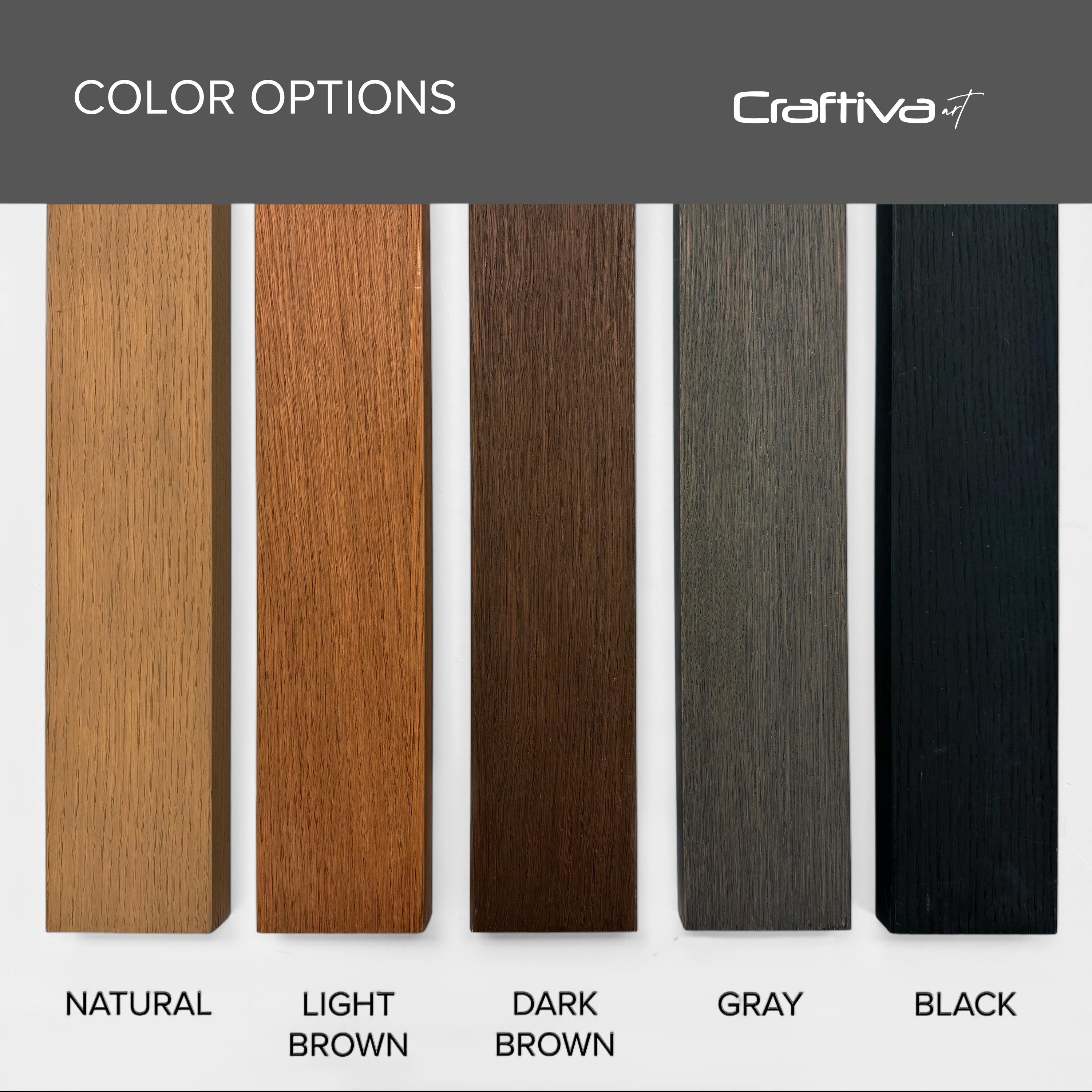 カスタムメイドの回転式木製スラットパーティション仕切り