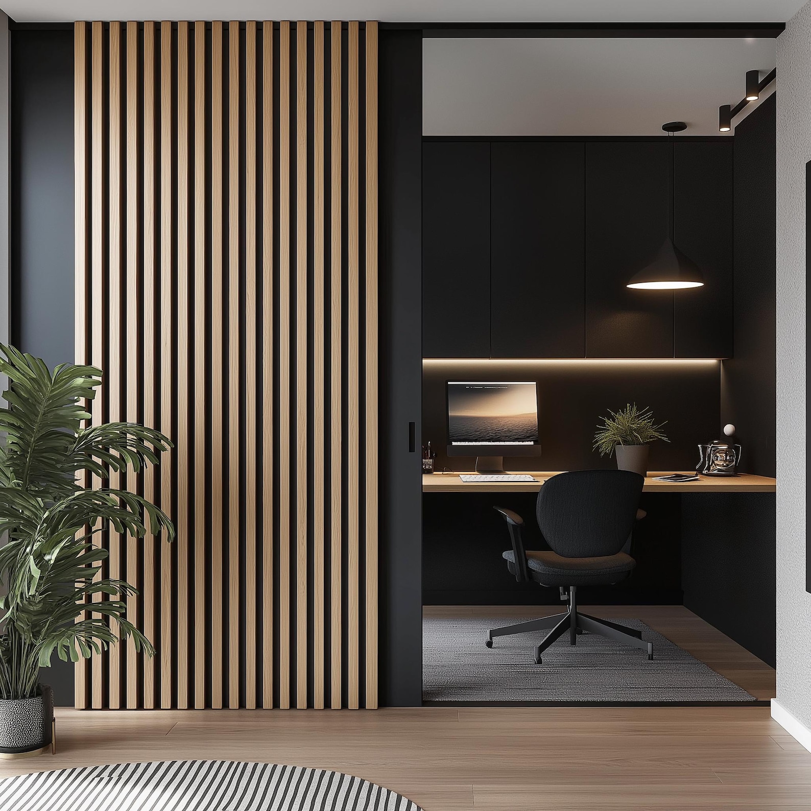 Custom Height Wood Slats | Easy DIY Installation | Red Oak Solid Wood ...