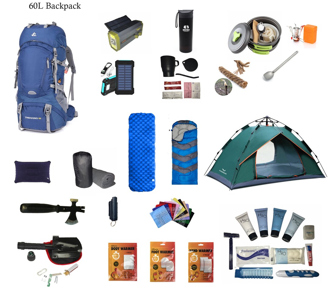 Hiking Kit Backpacking Kit Gift Pack for Outdoors Ultimate Etsy