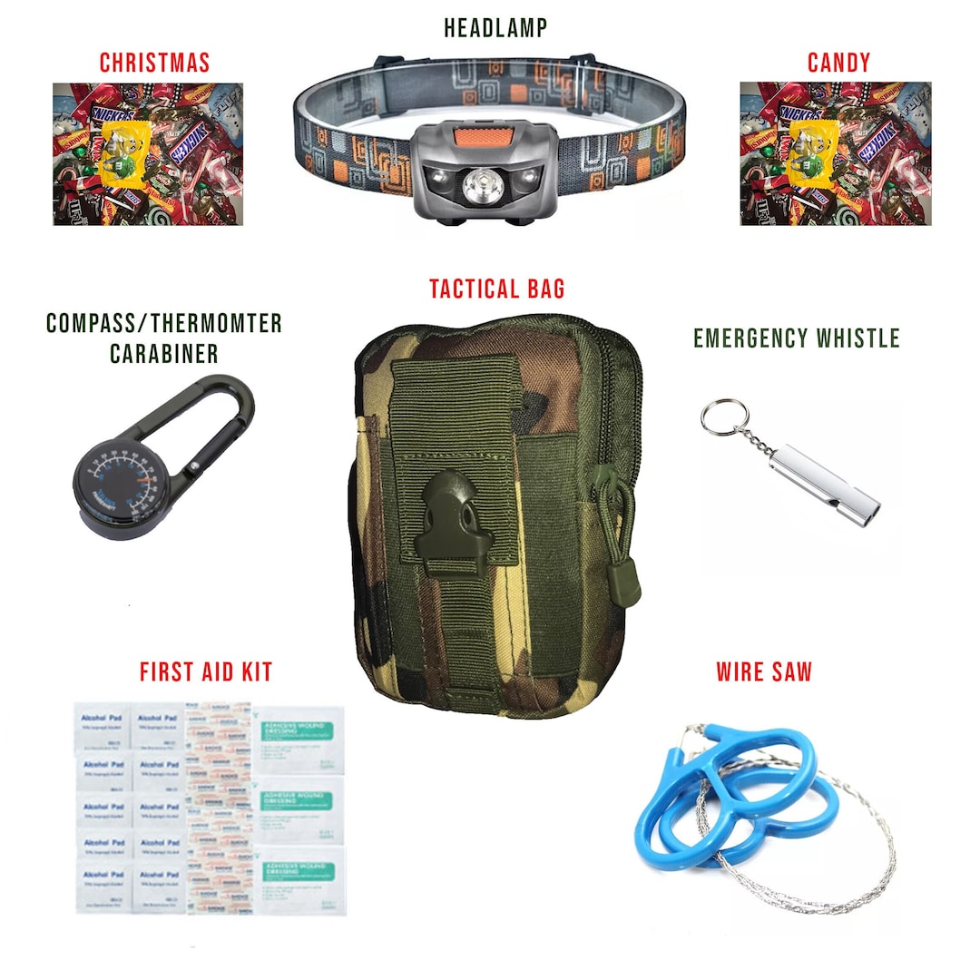Basic Survival Kit, Small Survival Kit, Kid's Survival Kit, Tactical