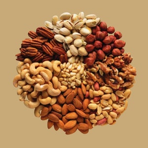 Sweet Ethans&#39; Nuts, Nuts & More Nuts Geroosterde bonen