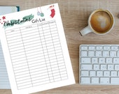 Christmas Gift List - Christmas List