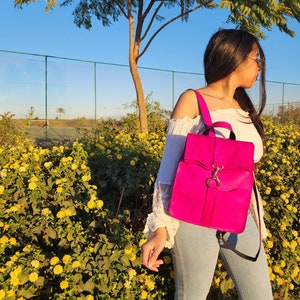 genuine leather backpack purse, handmade leather backpack, Leather Rucksack, Leather Backpack Purse, leather backpack, leather bag women