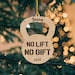 Kettlebell Ornament Customized, Gym Wooden Ornament, Workout Ornament ...