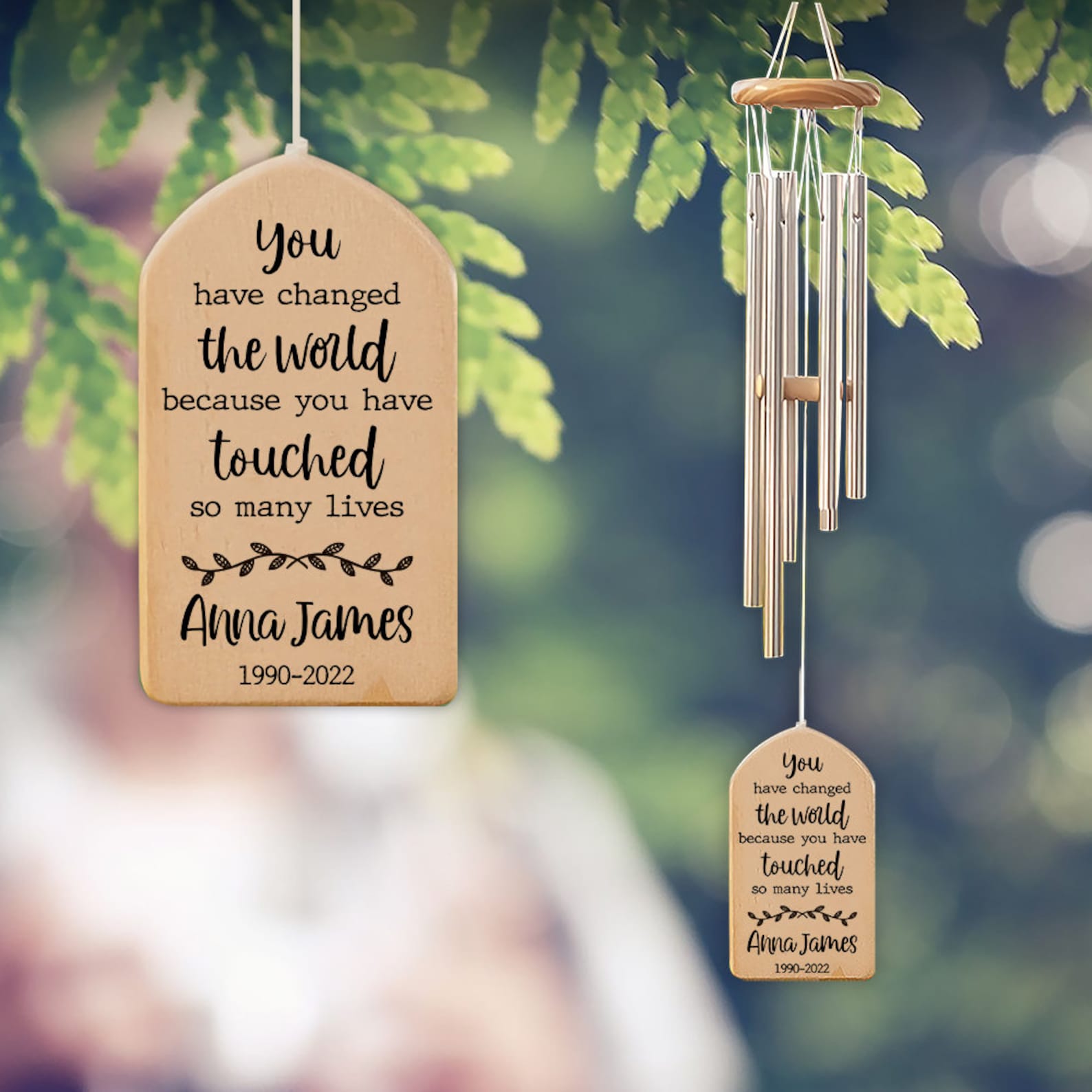Teacher Retirement Gift Wind Chime Personalized Gift for Etsy