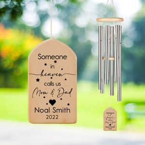 Miscarriage Wind Chime, Baby Memorial, Someone in Heaven, Stillbirth Miscarriage Gift, Miscarriage Memorial Chime Infant Loss Memorial Gifts