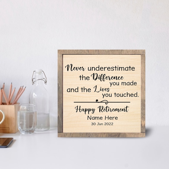 Personalized 2024 retirement gifts