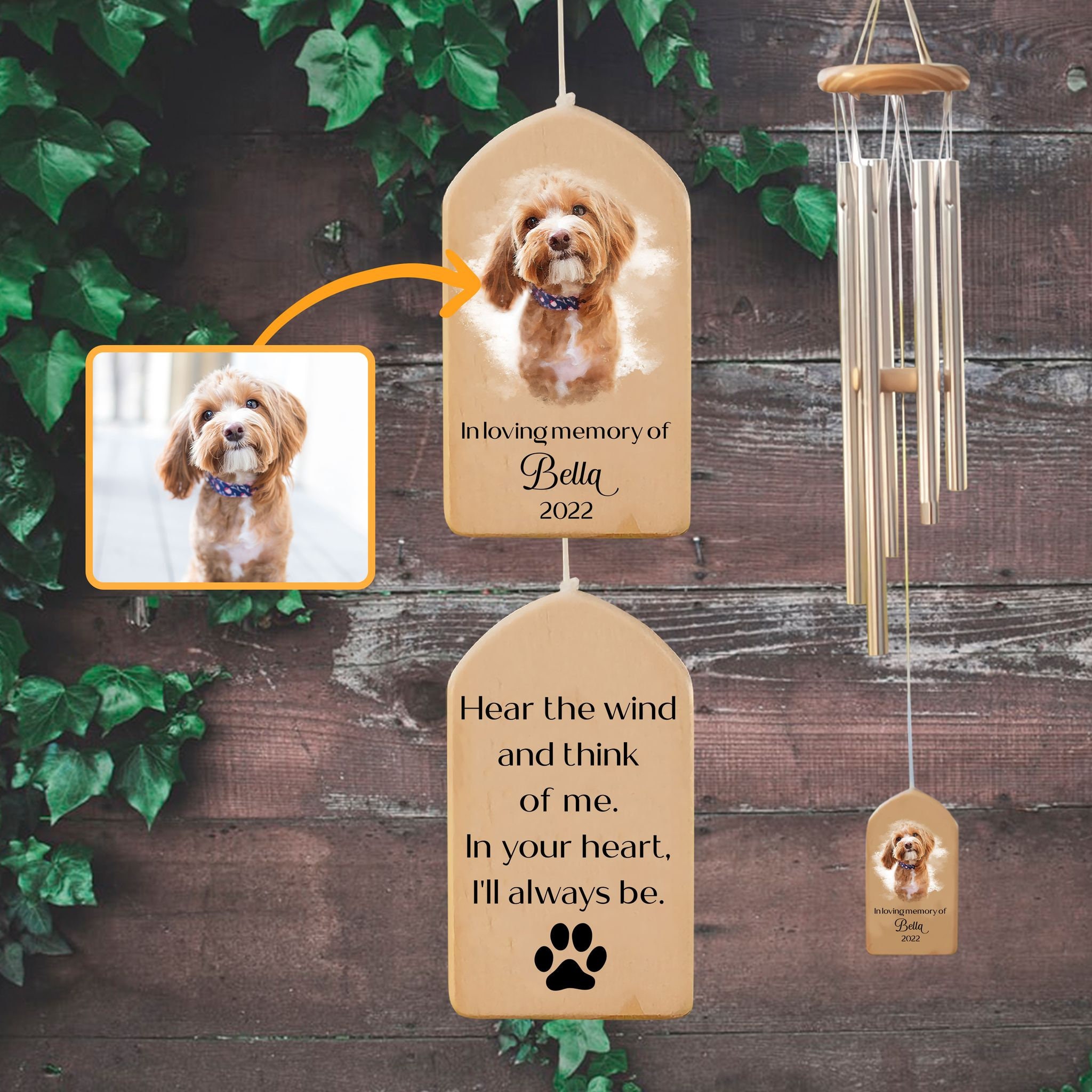 Kitty Wind Chime Kit, Cat Wind Chime