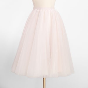 Tulle Midi Skirt