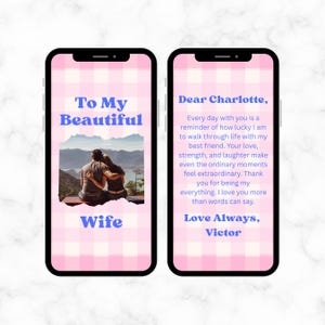 Carte de joyeux anniversaire pour femme - Message d'anniversaire numérique - Carte modifiable pour femme - Ecard animée pour femme - Carte d'anniversaire pour femme - Jolie carte