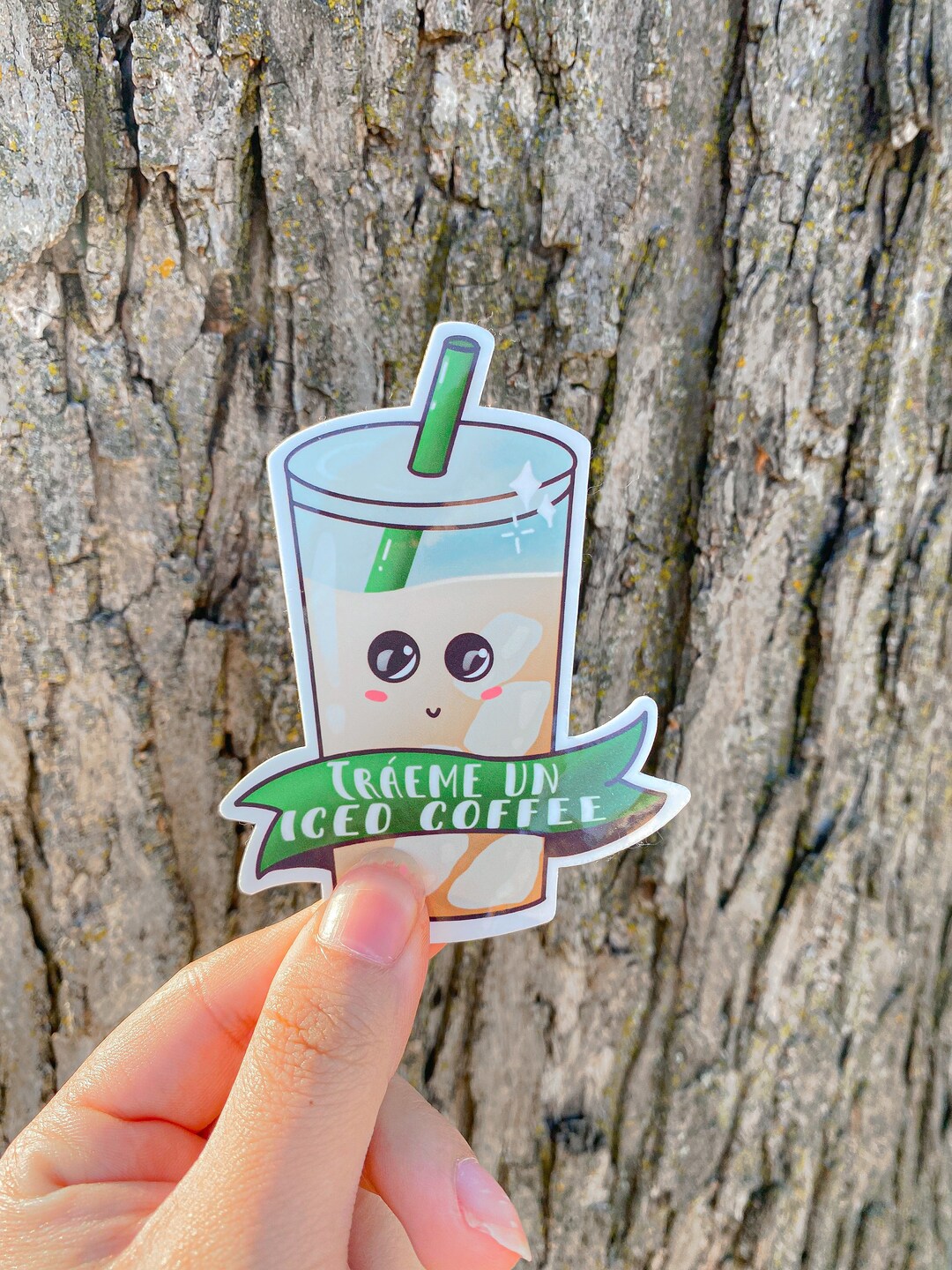 Iced Coffee Sticker Mexican Sticker Stickers in Spanish Etsy